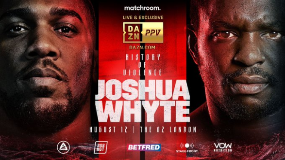 Anthony Joshua vs Dillian Whyte london