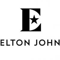 Elton Johns' Logo with the Famous E and a star in the middle