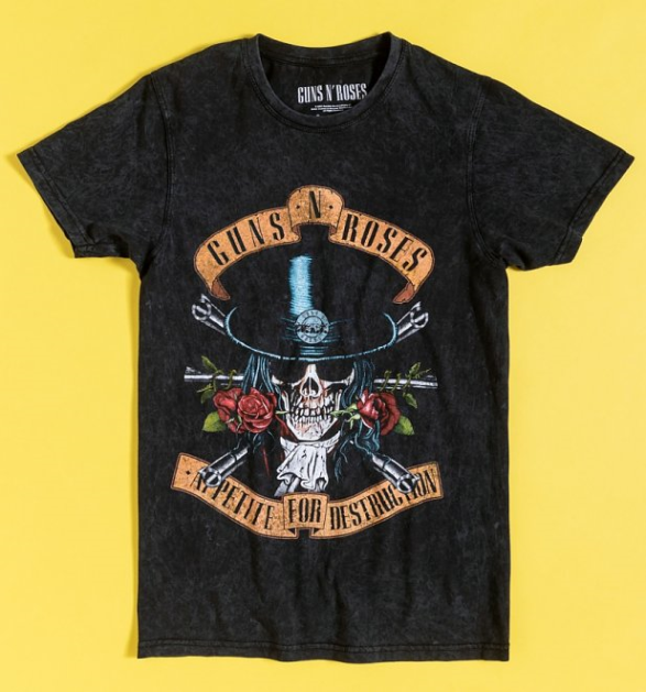 guns n roses tee