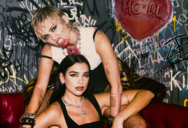 miley cyrus dua lipa