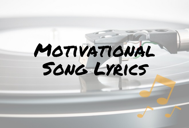 motivational song lyrics